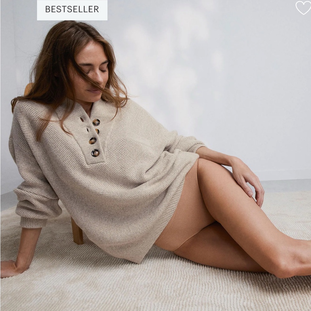 Cotton Silk Lunya Henley